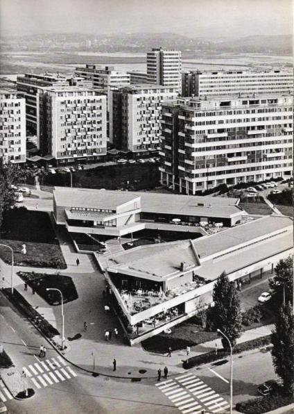 Centro del Microdistrito Fontana, Nueva Belgrado, 1963